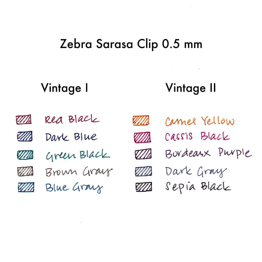 Zebra Sarasa Vintage
