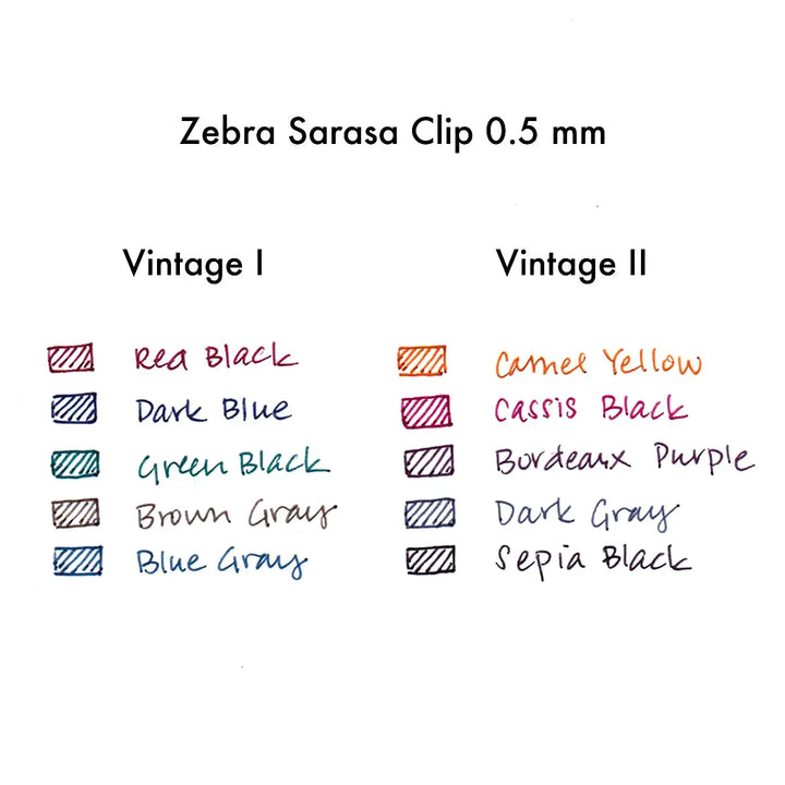 Zebra Sarasa Vintage