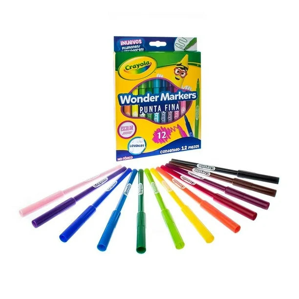 Crayola Wonder Markers - Punta fina