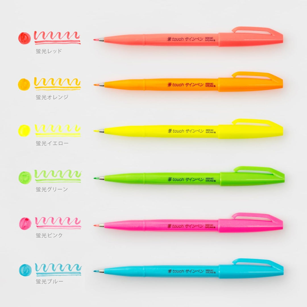 Pentel Touch 6 Colores