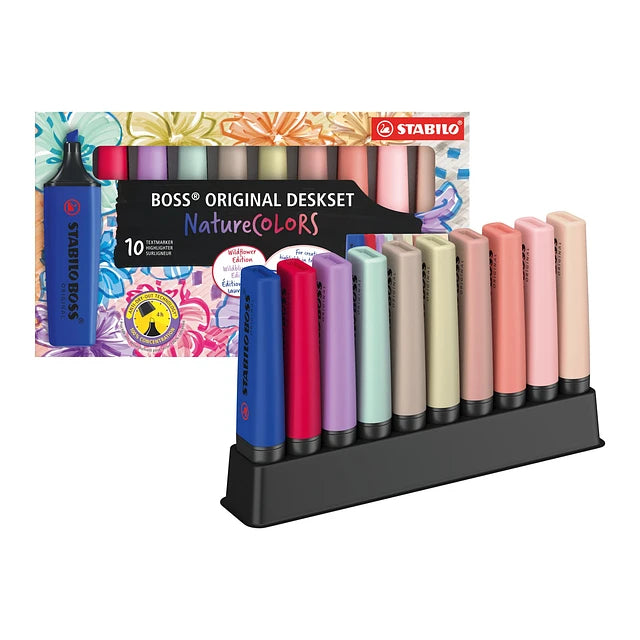 Stabilo Boss Nature Colors wildflower 10 destacadores