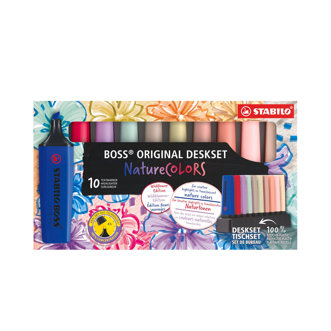 Stabilo Boss Nature Colors wildflower 10 destacadores