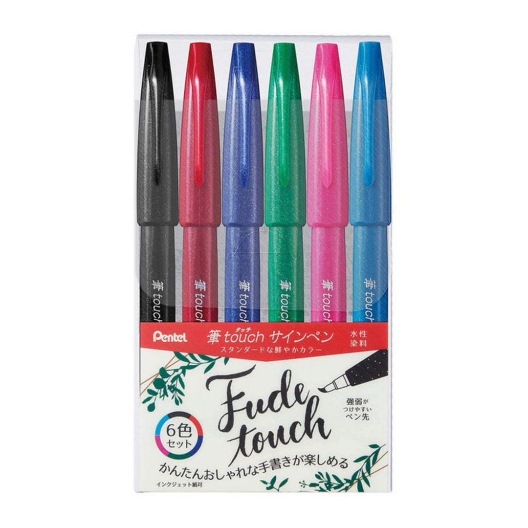 Pentel Touch 6 Colores