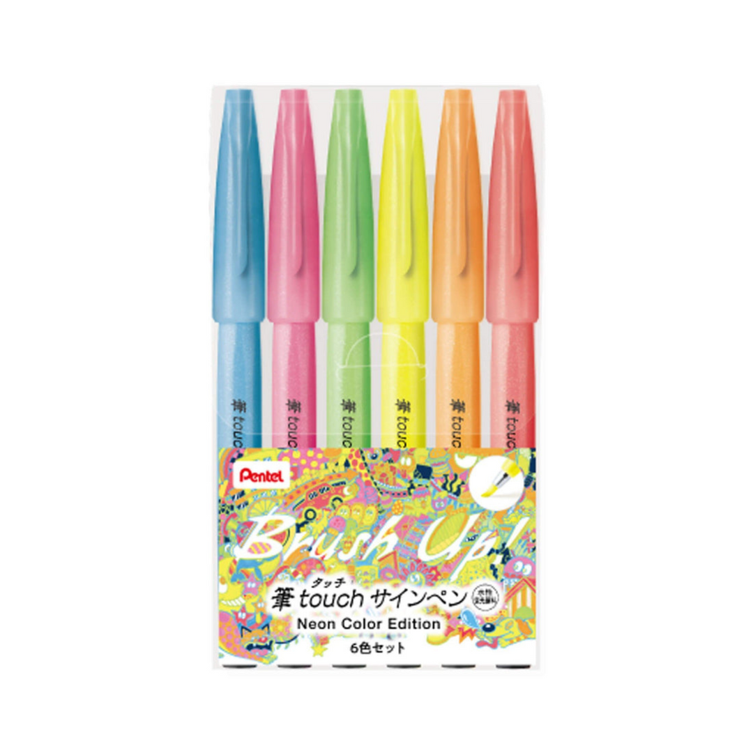 Pentel Touch 6 Colores