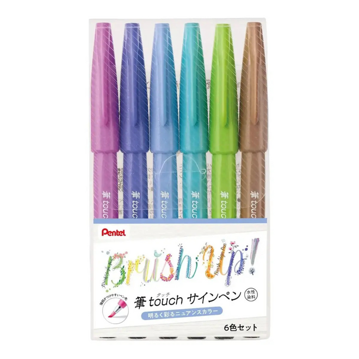 Pentel Touch 6 Colores