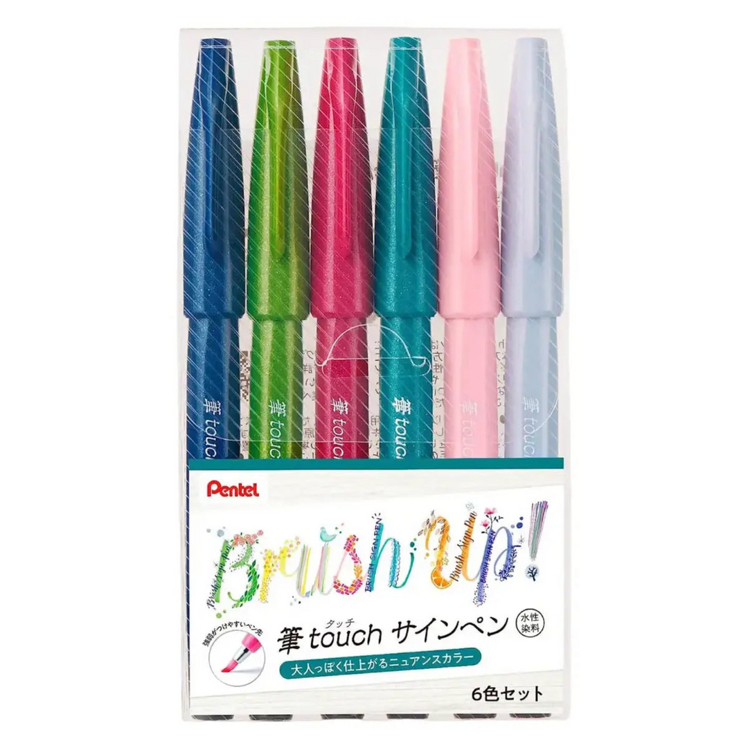 Pentel Touch 6 Colores