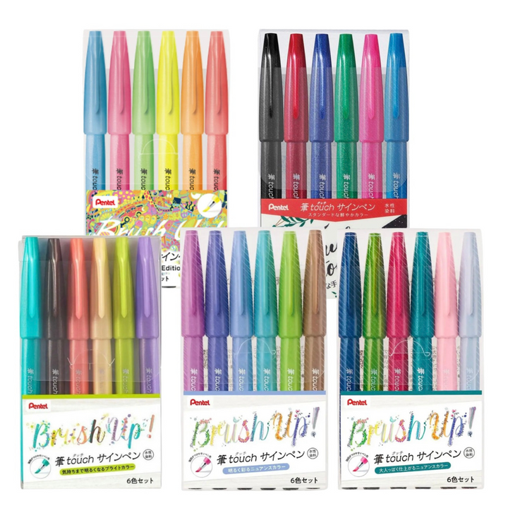 Pentel Touch 6 Colores