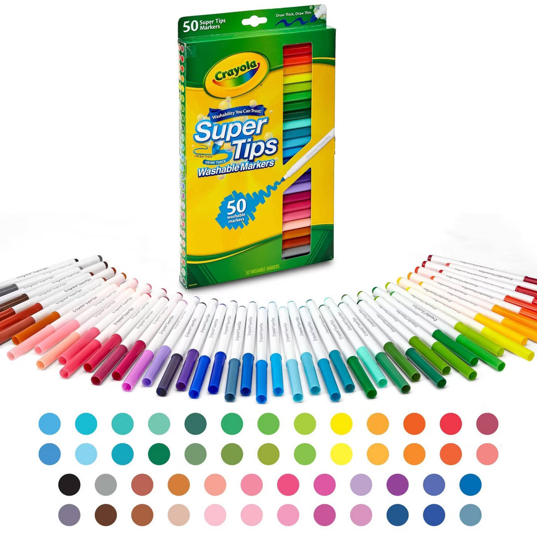 Crayola Super Tips 50 Colores