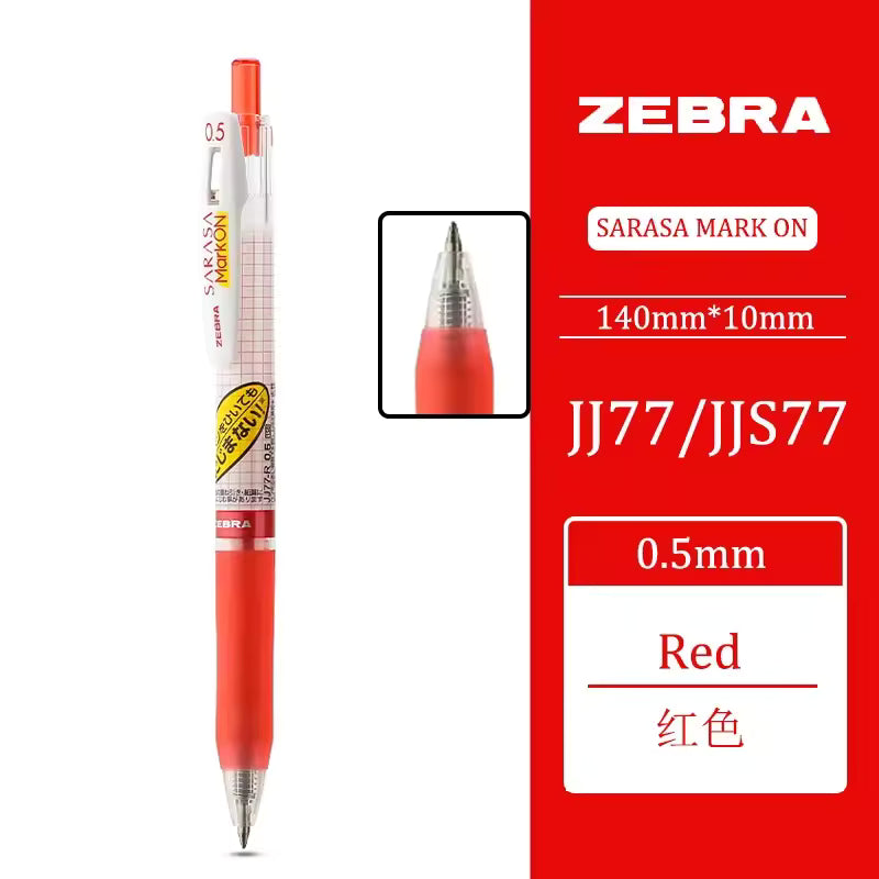 Zebra Sarasa Mark On