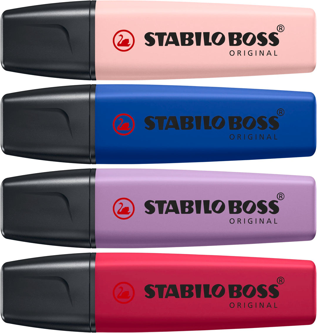 Stabilo Boss Wildflower 4 Colores