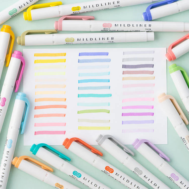 Zebra Maleta Mildliner 35 Colores – Edición Limitada