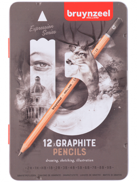 Bruynzeel Expression Graphite Pencils