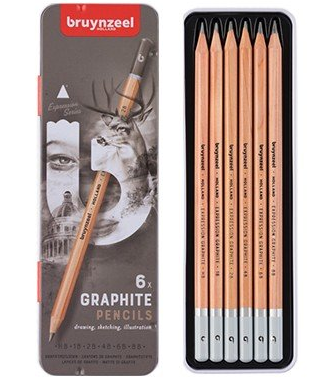Bruynzeel Expression Graphite Pencils