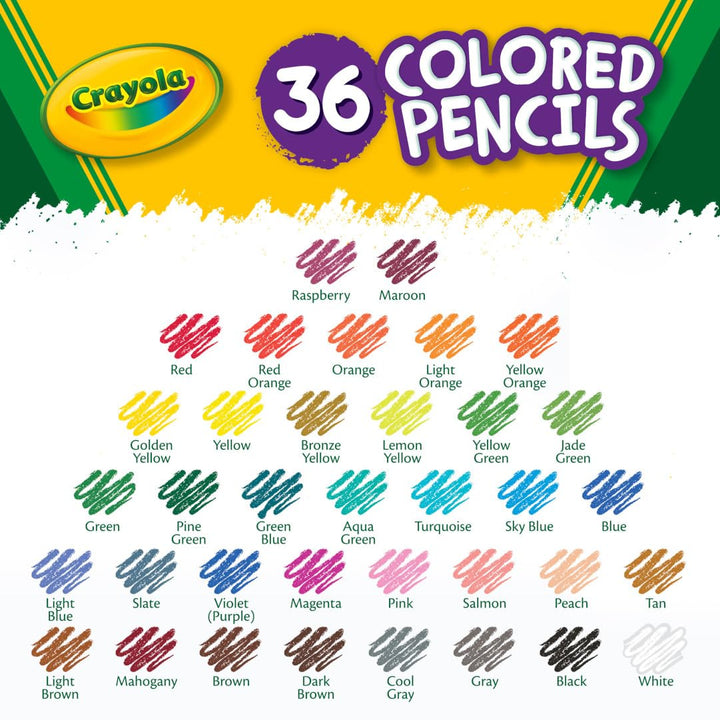 Crayola 36 Lápices Colores