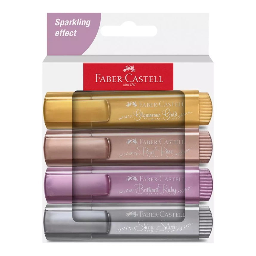 Faber-Castell 4 Destacadores