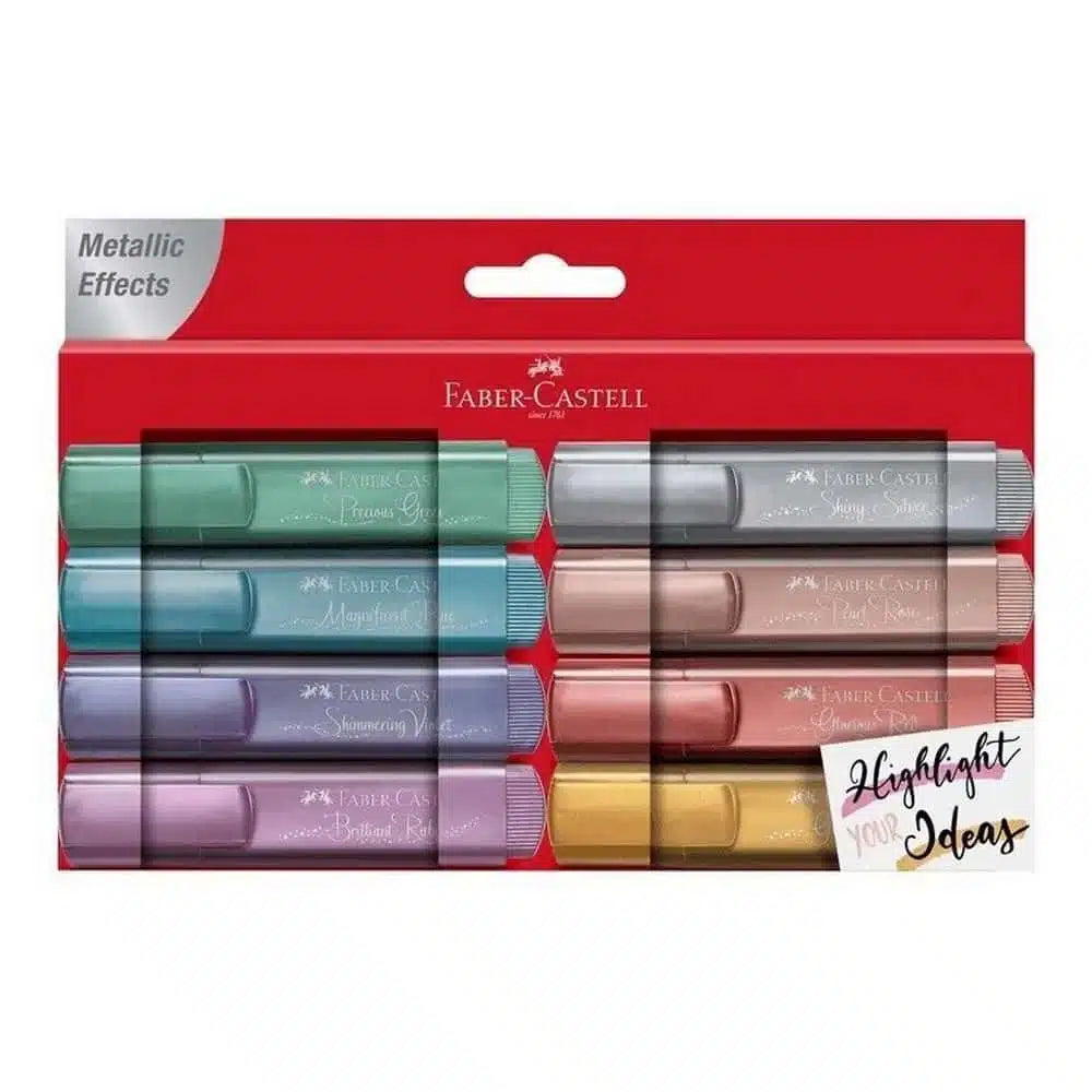 Faber-Castell 8 Destacadores