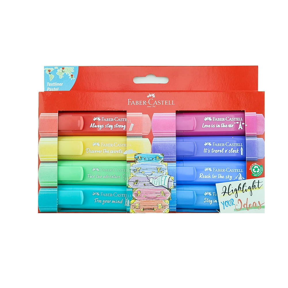 Faber-Castell 8 Destacadores