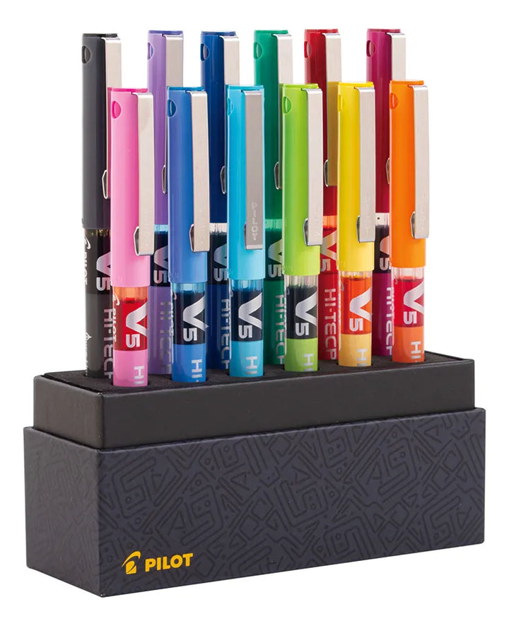 Pilot 12 Lápices Hi-tecpoint V5