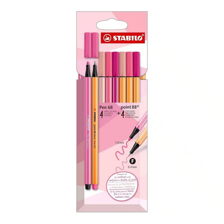 Stabilo 8 Pink Tiralineas/Marcador