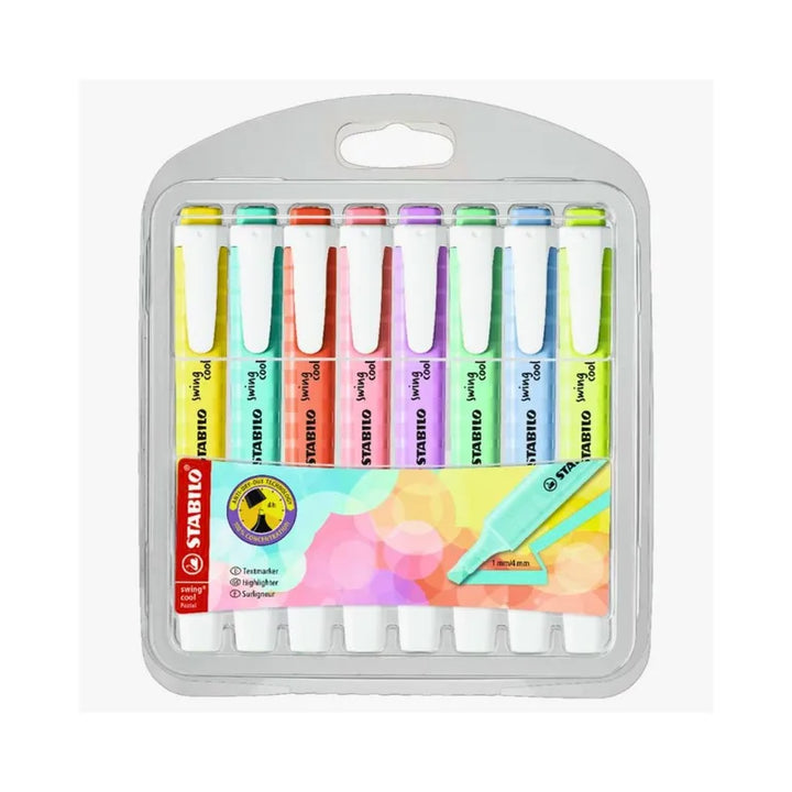 Stabilo 8 Destacadores Swing Cool