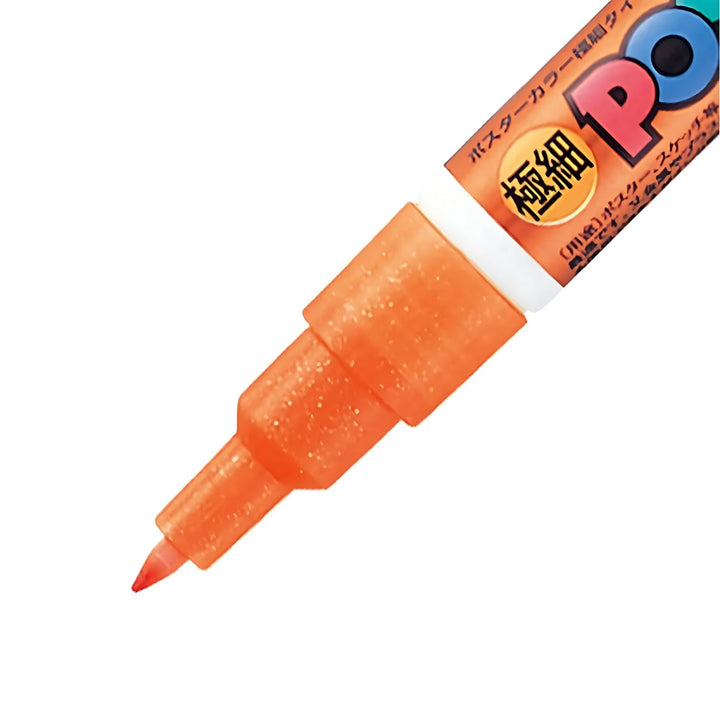 Uni Posca 1M 7 colores Glitter