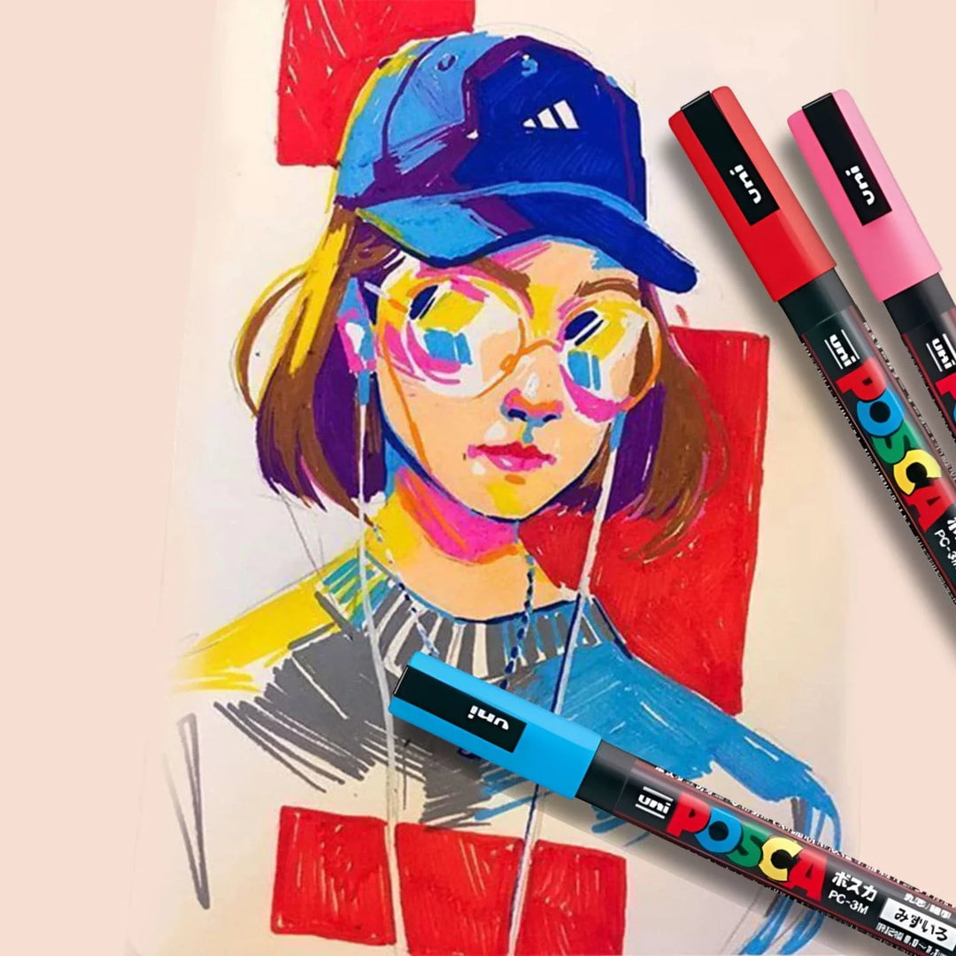 Uni Posca 3M 8 Colores
